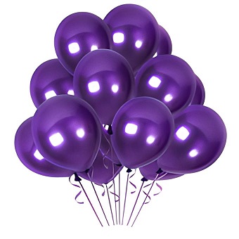 Balão Bexiga Roxa 30 Cm - Pct C/ 50 Und Balão Bexiga Roxa 30 Cm - Pct C/ 50 Und