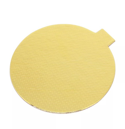 Base Laminada Redonda Dourada P/ Doce 7,5... Base Laminada Redonda Dourada P/ Doce 7,5...