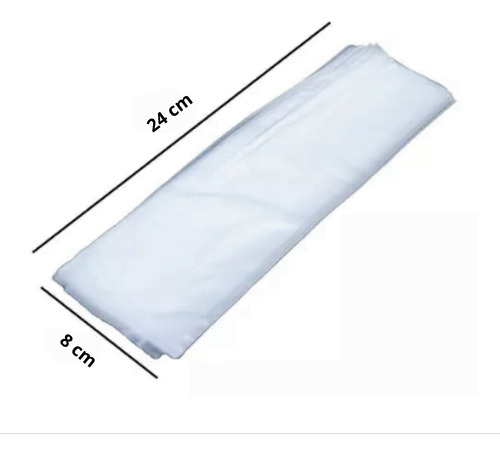 Saco Plástico Transp. Pebd 08x24x0,06 - P... Saco Plástico Transp. Pebd 08x24x0,06 - P...