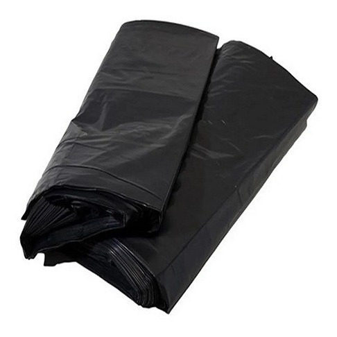 Saco De Lixo 40 Lts Preto - Pct C/ 100 Und