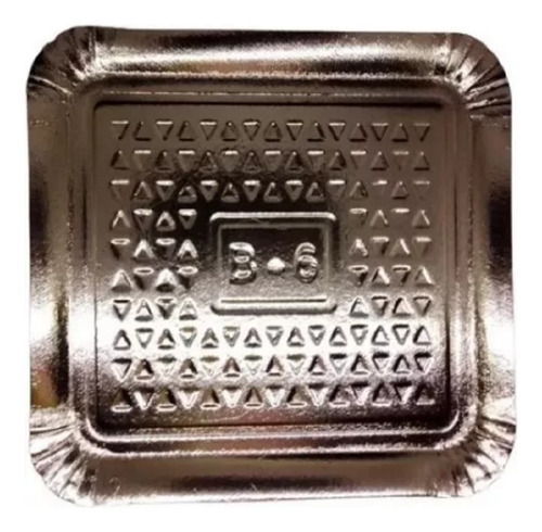 Bandeja Laminada Nº6 - Pct C/100 Und Bandeja Laminada Nº6 - Pct C/100 Und