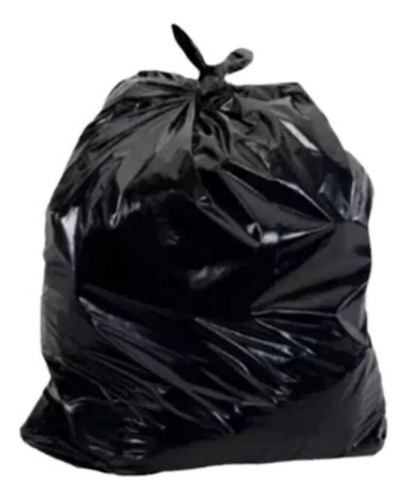 Saco De Lixo 40 Lts Preto - Pct C/ 100 Und
